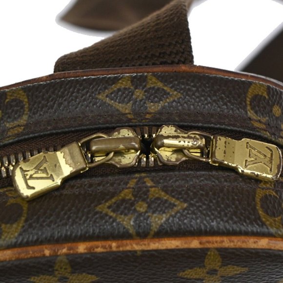 LOUIS VUITTON Pochette Gange Shoulder Bag Monogram Brown Spain - Picture 11 of 12